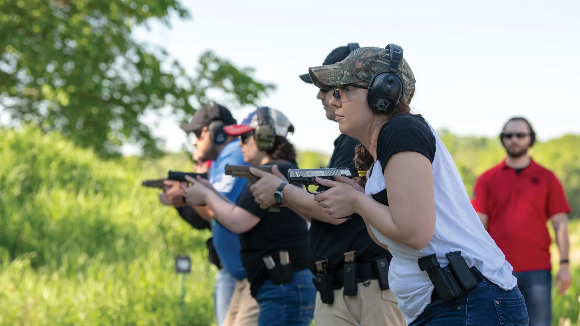 Defensive Training class for pistol shooters